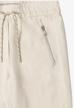 Slim Leg Pantalon en lin mélangé