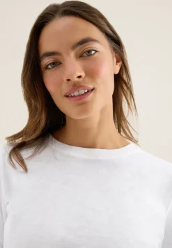 Slub Shirt à col rond