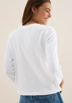 Slub Shirt à col rond