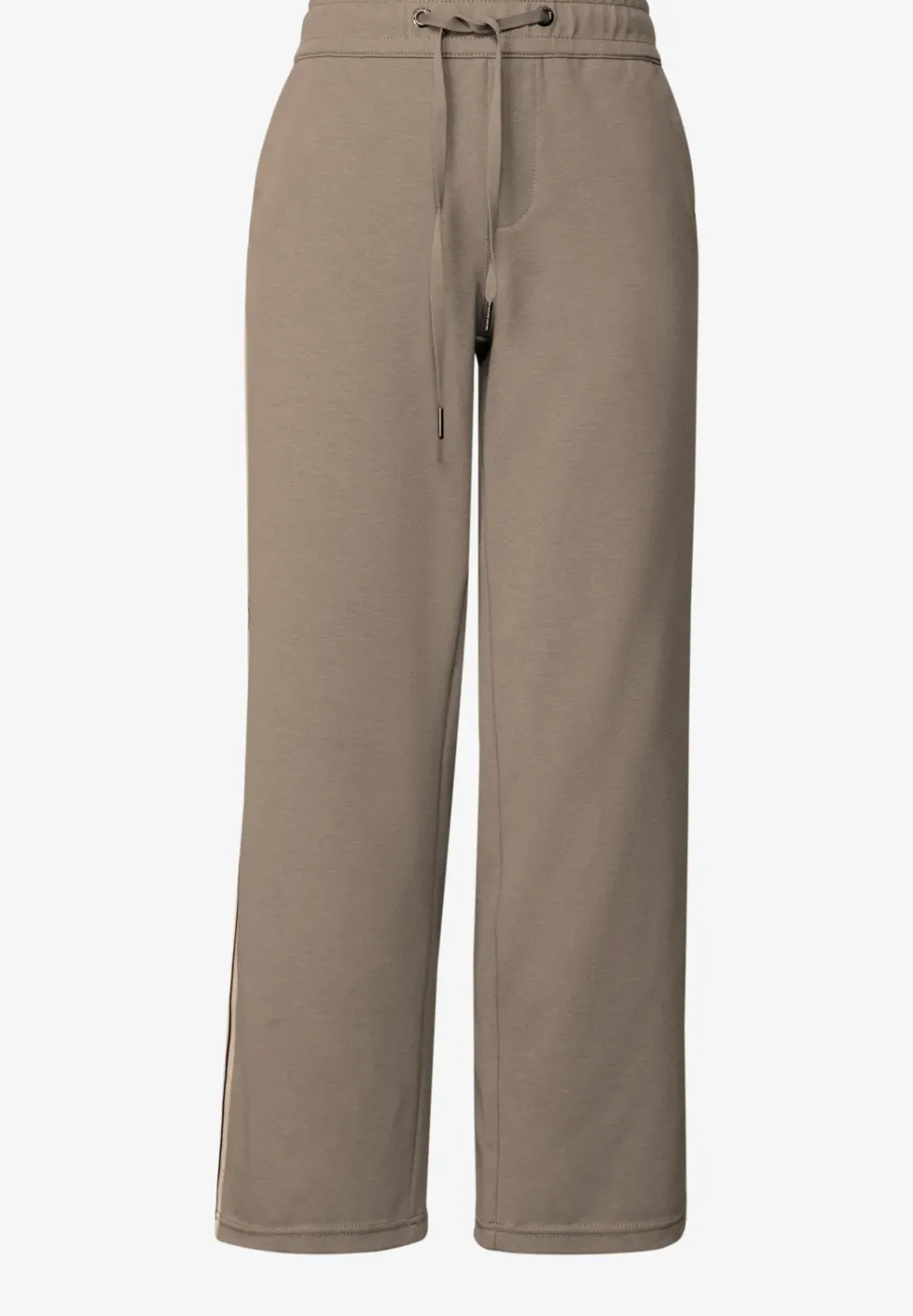 Straight Leg Pantalon structuré