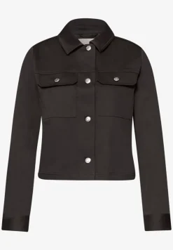 Survêtement au look slik avec patte de boutonnage