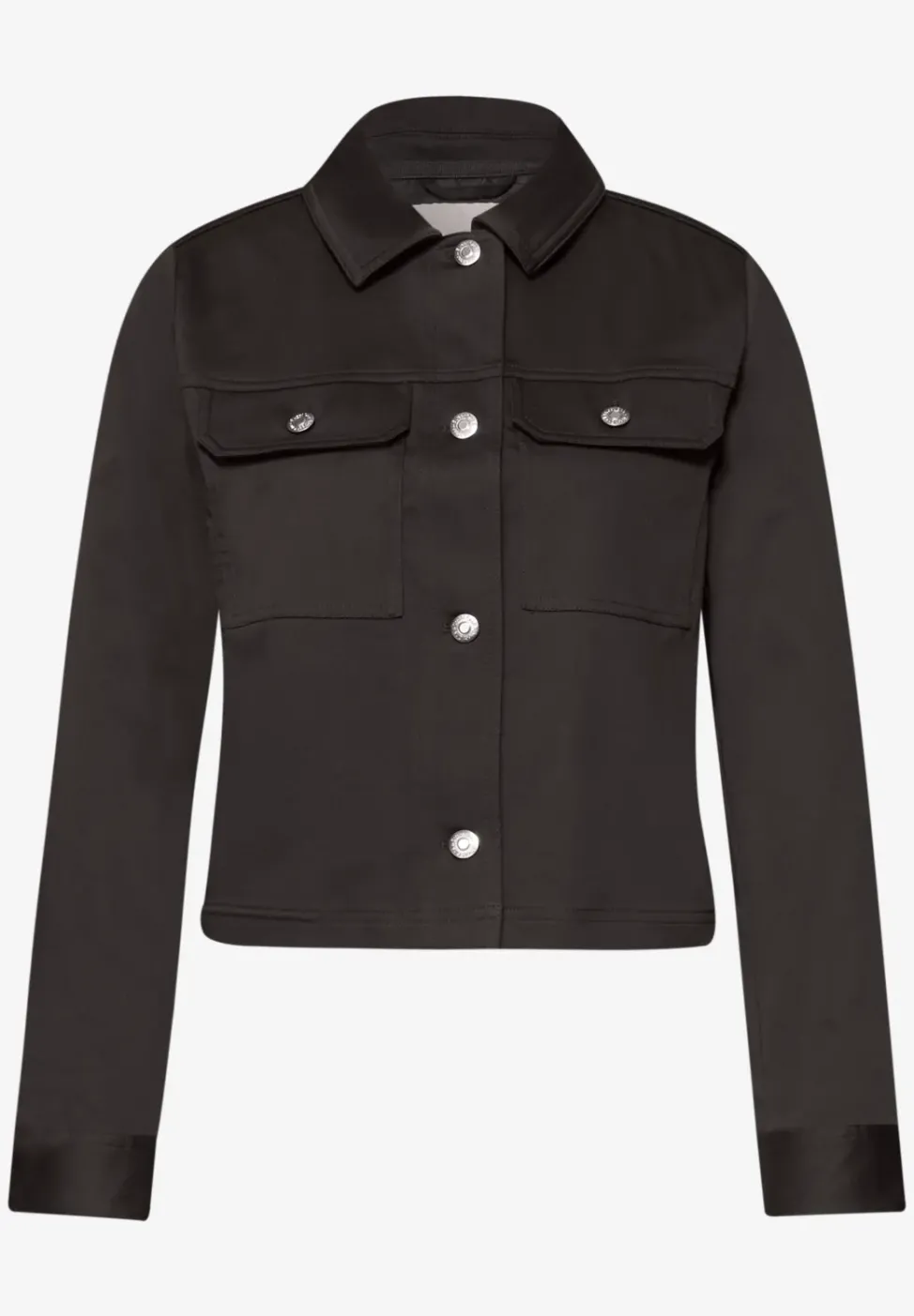 Survêtement au look slik avec patte de boutonnage
