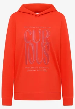 Sweat à capuche avec imprimé