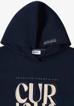 Sweat à capuche avec imprimé