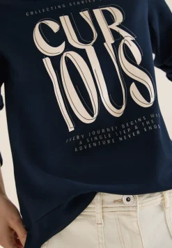 Sweat à capuche avec imprimé