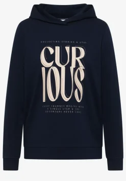 Sweat à capuche avec imprimé