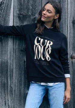 Sweat à capuche avec imprimé