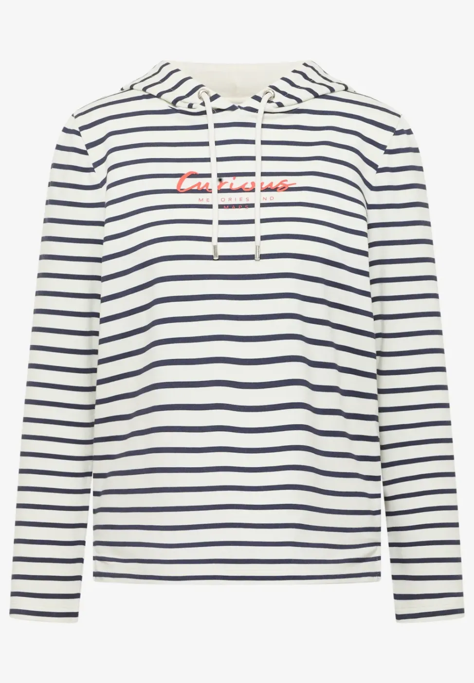 Sweat à capuche rayé