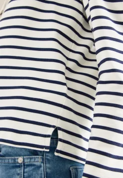 Sweat à capuche rayé