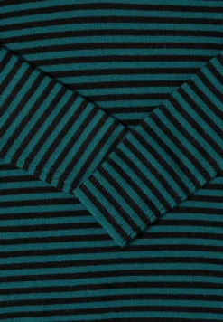 Sweat à capuche rayé