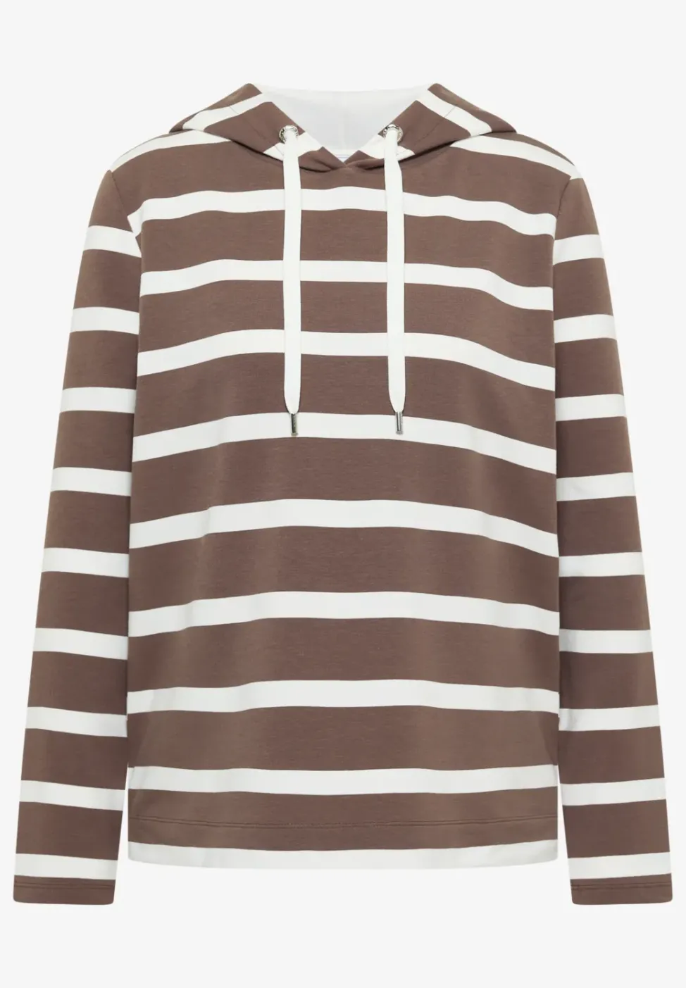 Sweat à capuche rayé