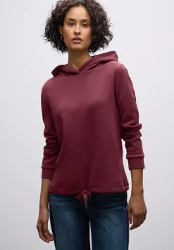 Sweat à capuche en cupro