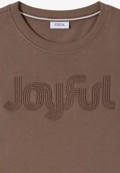 Sweat-shirt avec broderie