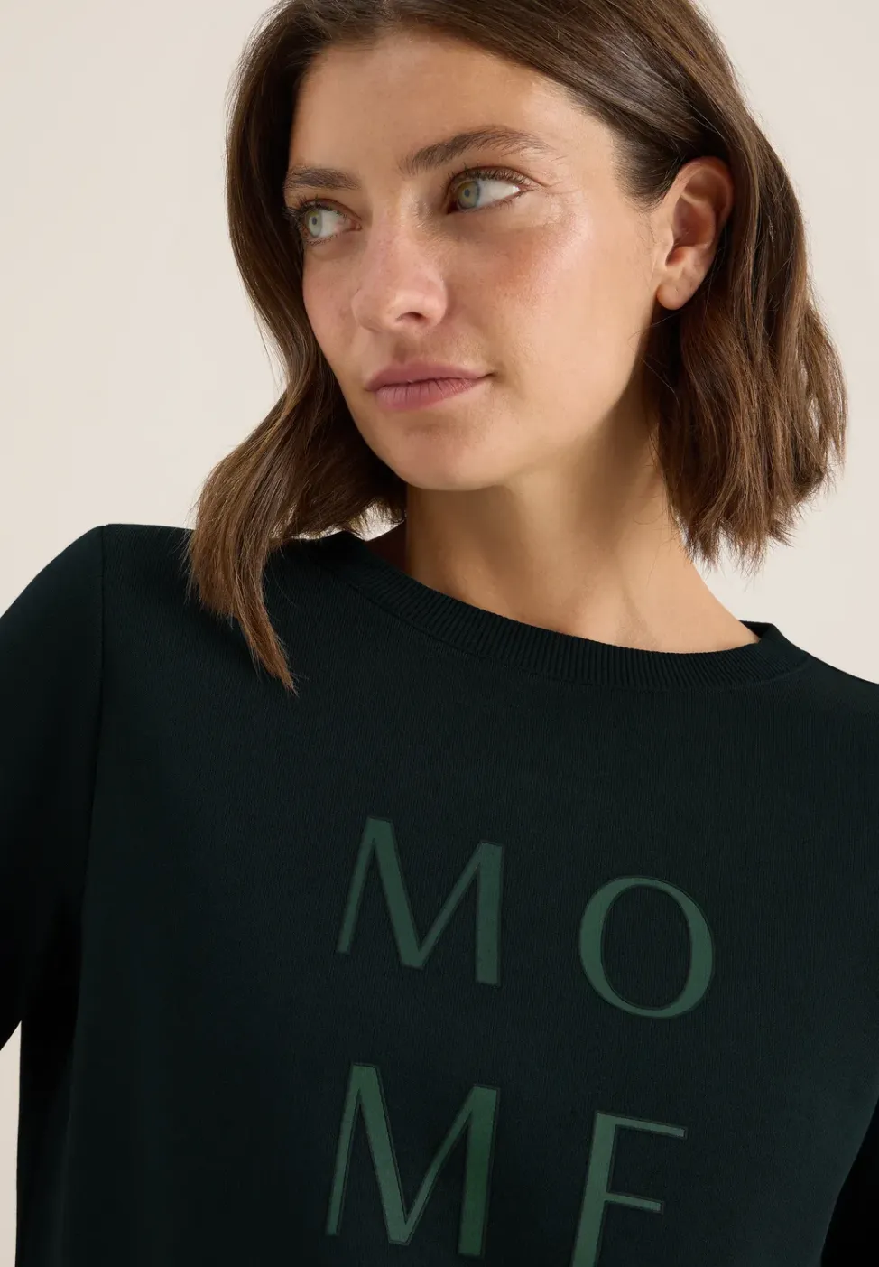 Sweat-shirt avec broderie
