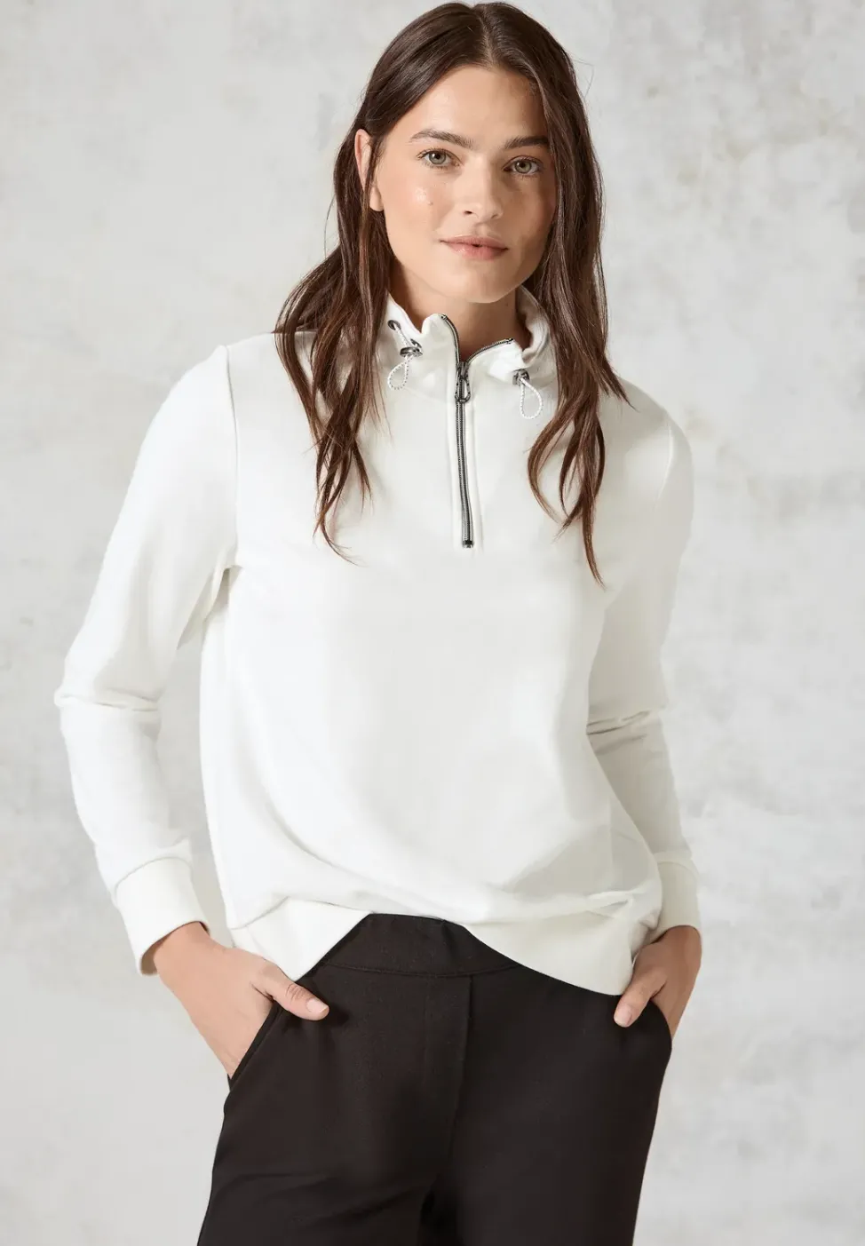 Sweat-shirt avec broderie