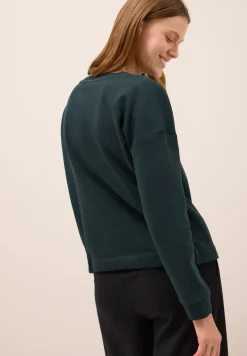 Sweat-shirt avec cordon de serrage