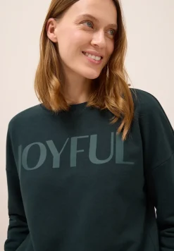 Sweat-shirt avec cordon de serrage