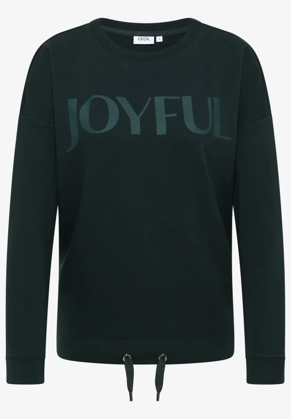Sweat-shirt avec cordon de serrage
