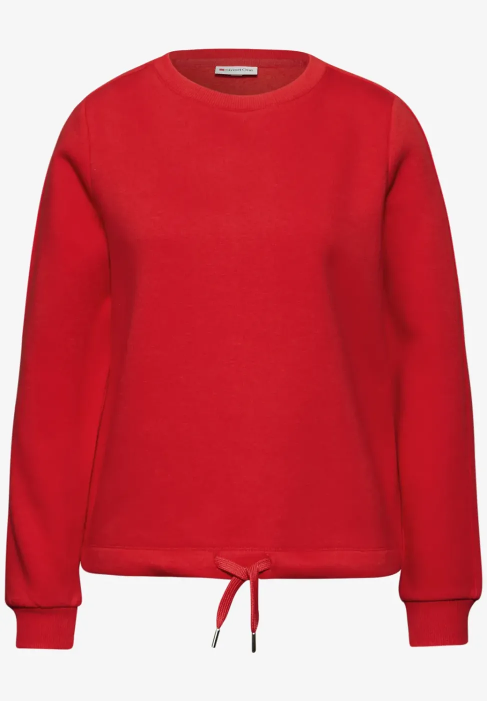 Sweat-shirt avec détail côtelé