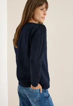 Sweat-shirt avec détail torsadé
