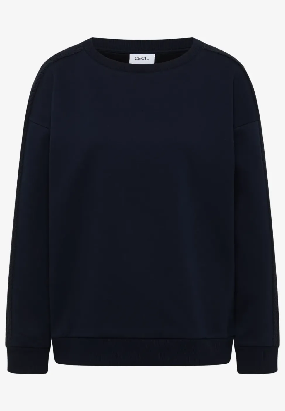 Sweat-shirt avec détail torsadé