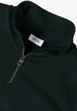 Sweat-shirt avec fermeture éclair