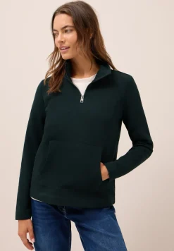 Sweat-shirt avec fermeture éclair