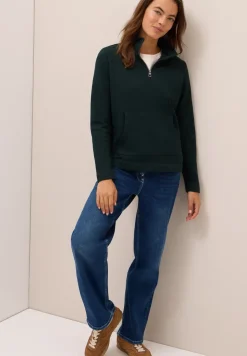 Sweat-shirt avec fermeture éclair
