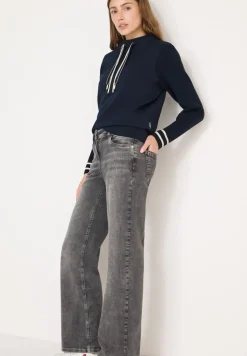 Sweat-shirt avec manches en tricot