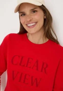 Sweat-shirt avec wording