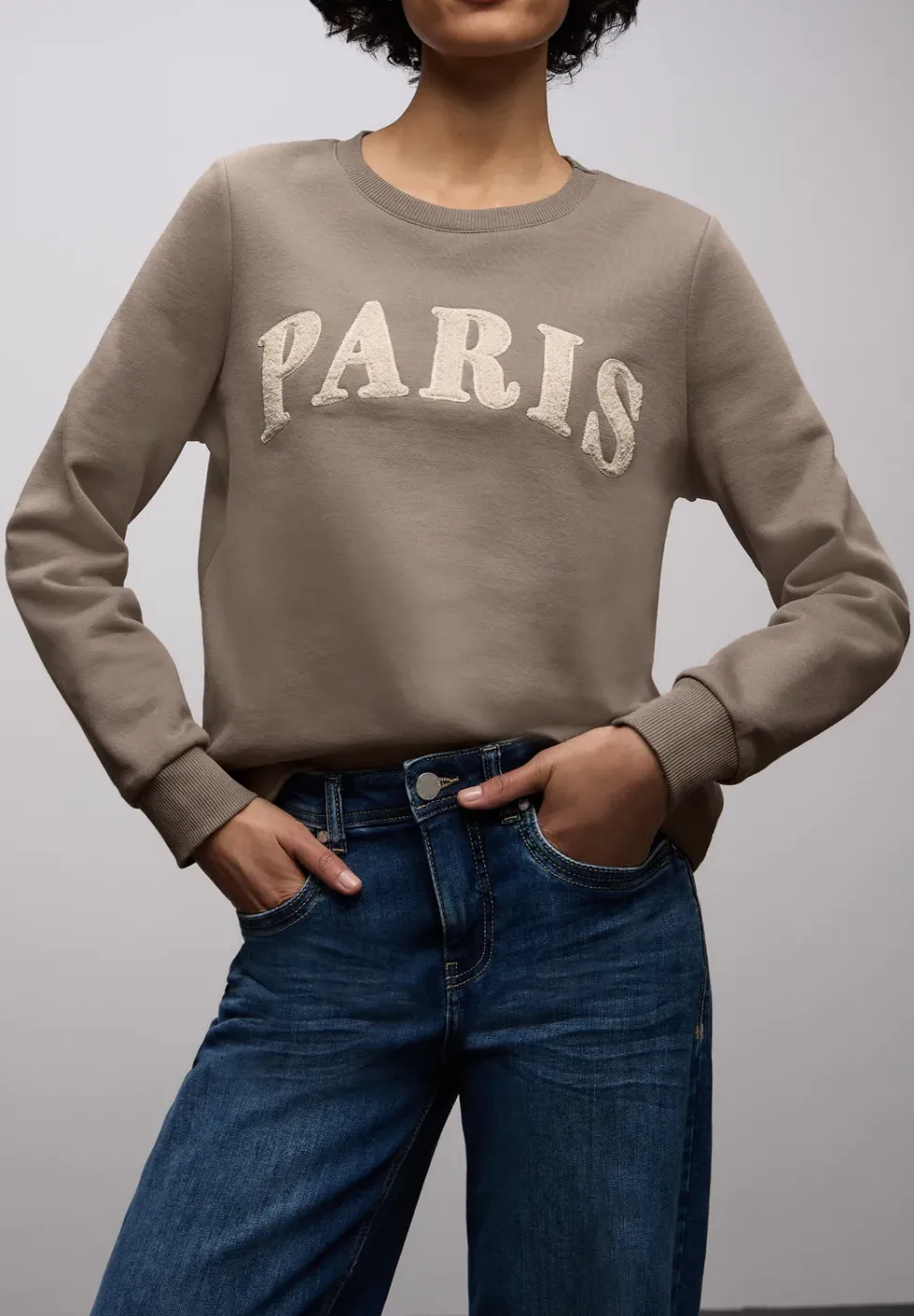 Sweat-shirt avec wording