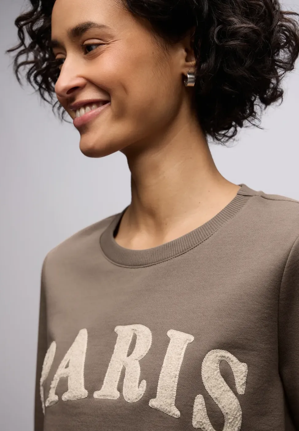Sweat-shirt avec wording