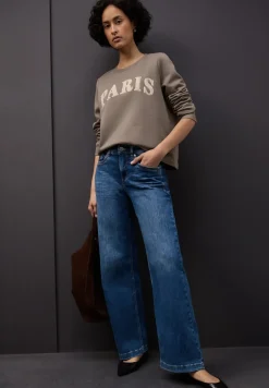 Sweat-shirt avec wording