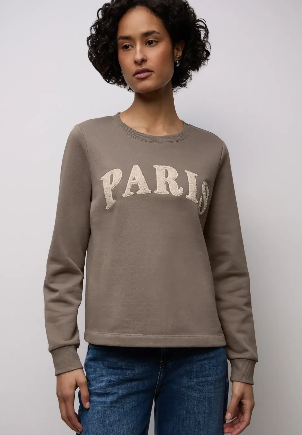 Sweat-shirt avec wording