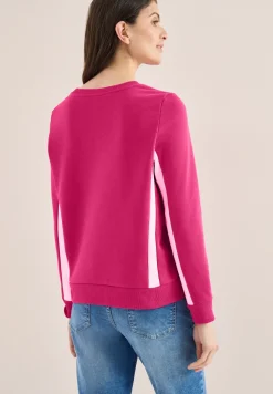 Sweat-shirt à blocs de couleurs