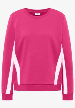 Sweat-shirt à blocs de couleurs