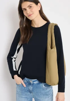 Sweat-shirt à blocs de couleurs