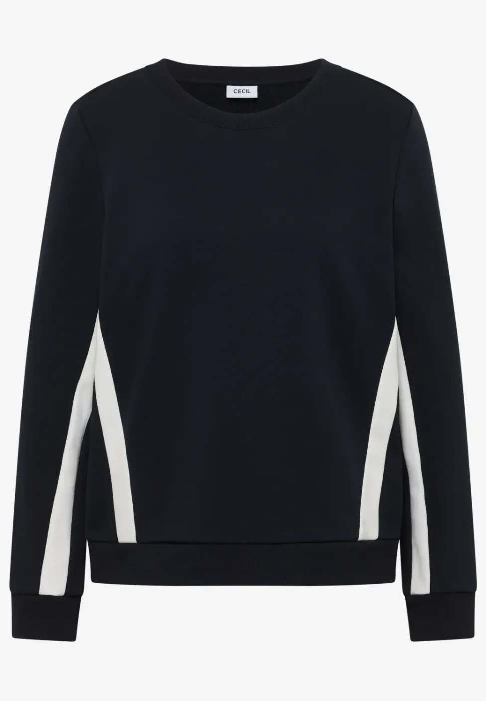 Sweat-shirt à blocs de couleurs
