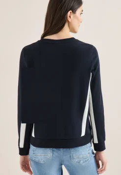 Sweat-shirt à blocs de couleurs