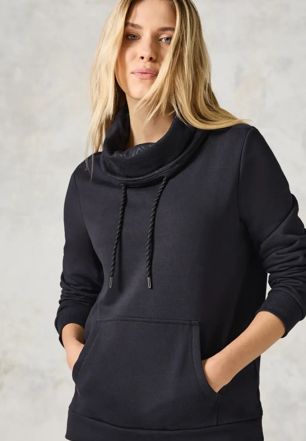 Sweat-shirt à col châle