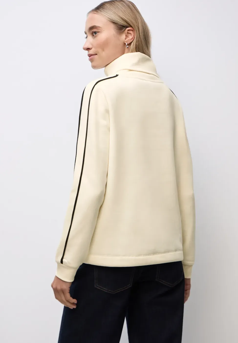 Sweat-shirt à col montant