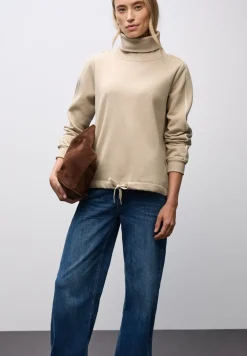 Sweat-shirt à col montant