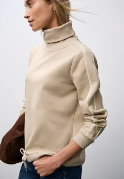 Sweat-shirt à col montant