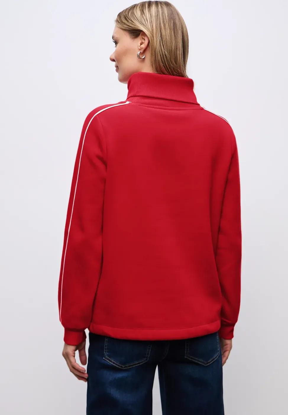 Sweat-shirt à col montant