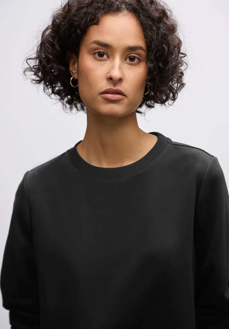 Sweat-shirt à col rond