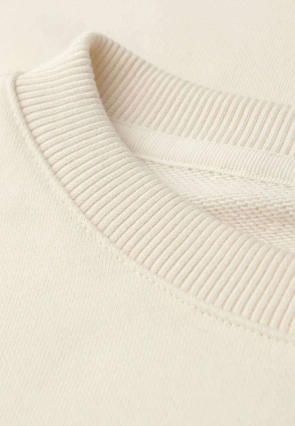 Sweat-shirt à col rond