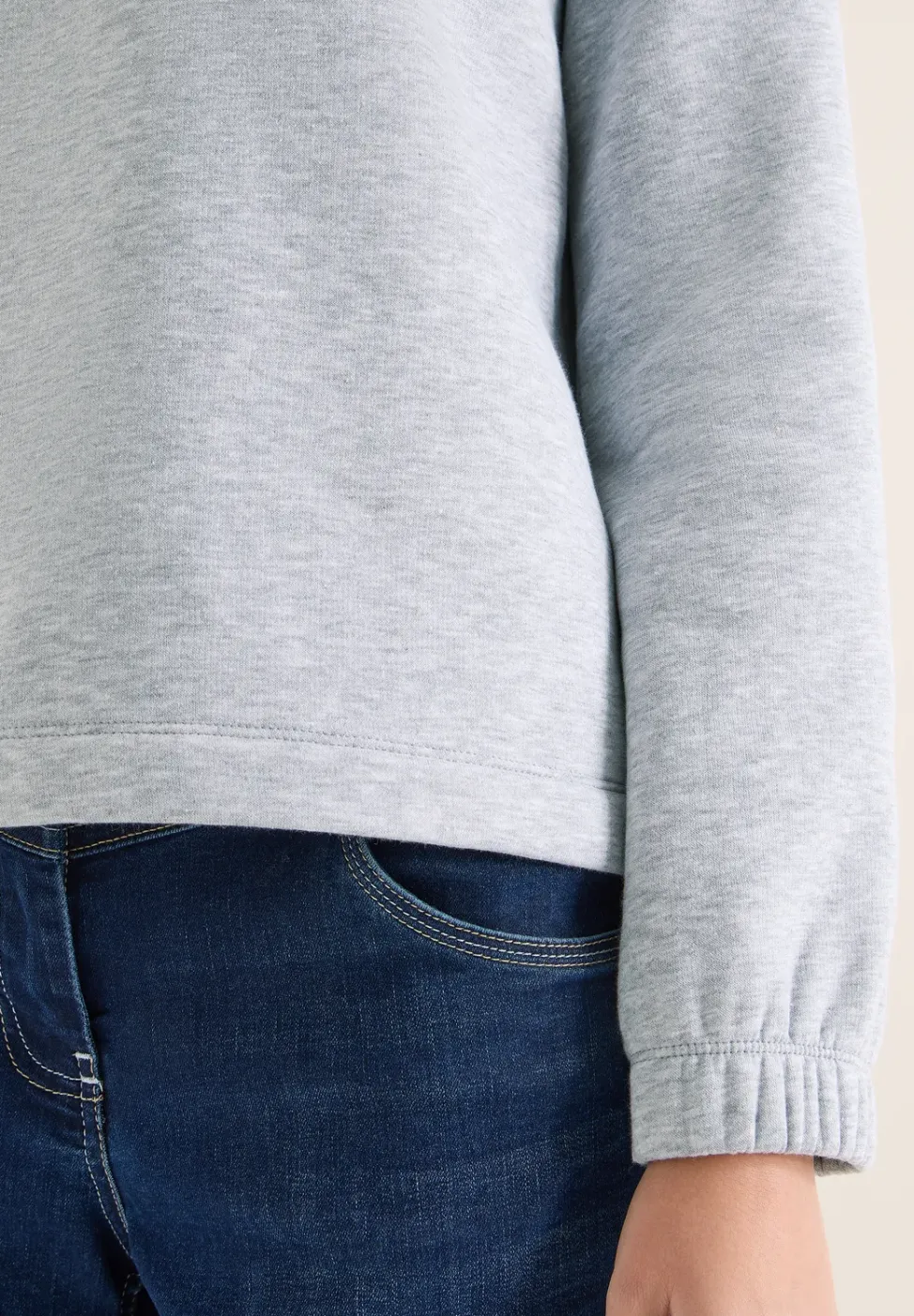 Sweat-shirt à col rond