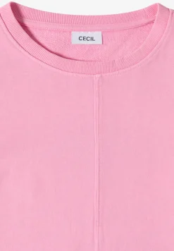 Sweat-shirt à manches 3/4 avec cordon de serrage