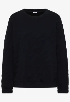 Sweat-shirt à motifs structurés