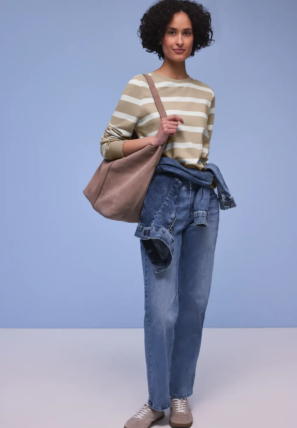 Sweat-shirt à rayures